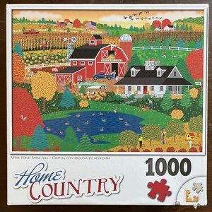 Home Country Apple Pond Farm Fall 1000 piece puzzle